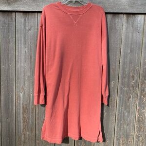 Long Sleeve Sweatshirt Dress